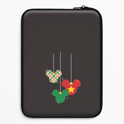 Cartoon Mouse Hanging Baubles Universal Laptop Sleeve