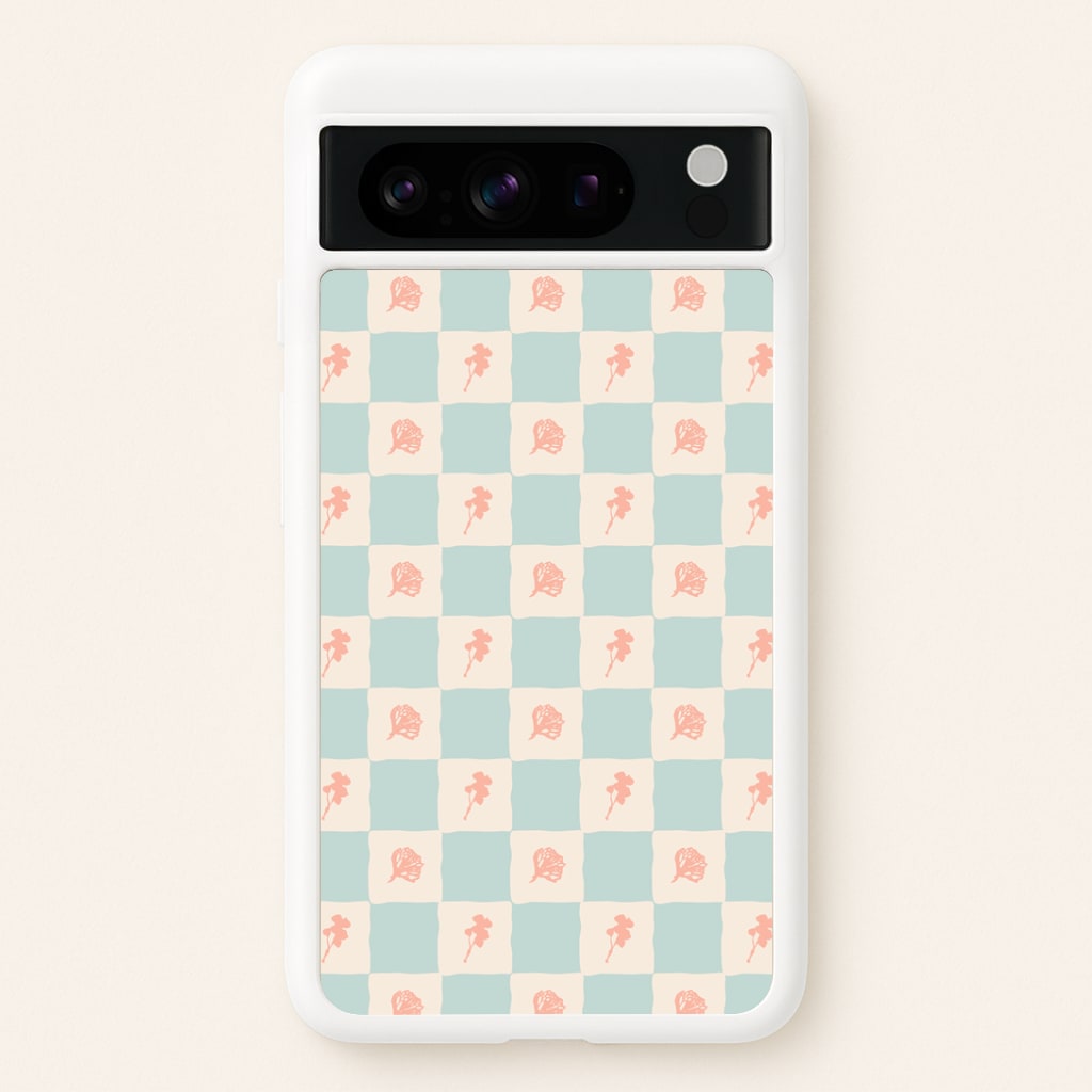 Patchwork Floral Pattern Google Pixel 8 Pro Case