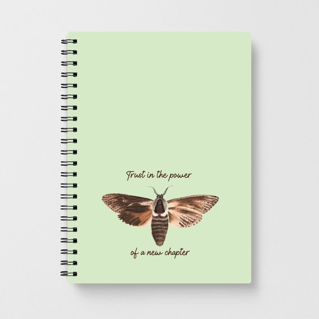 Trust In The Power Of A New Chapter Notebook