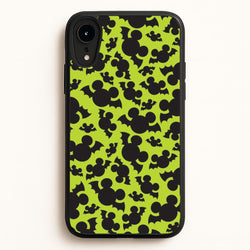 Mouse Bats Pattern iPhone XR Case