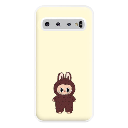 Cute Brown Monster Galaxy S10 Plus Case