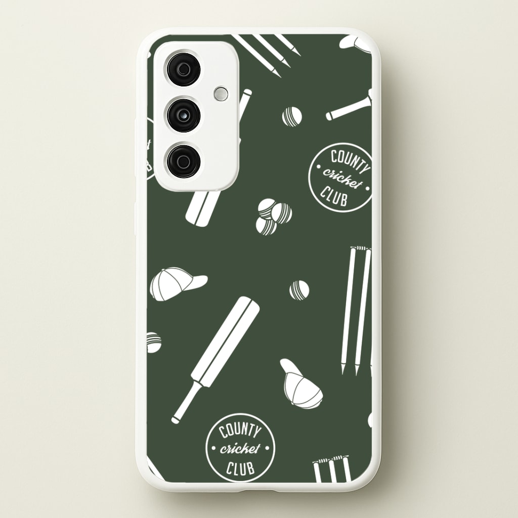Cricket Props Pattern Galaxy A15 Case