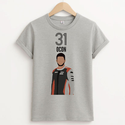 Ocon 2026 Unisex Grey T-Shirt