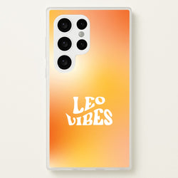 Leo Vibes Gradient Zodiac Galaxy S24 Ultra Case