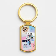 K-Pop Band Polaroid Collage Luxury Keyring 3