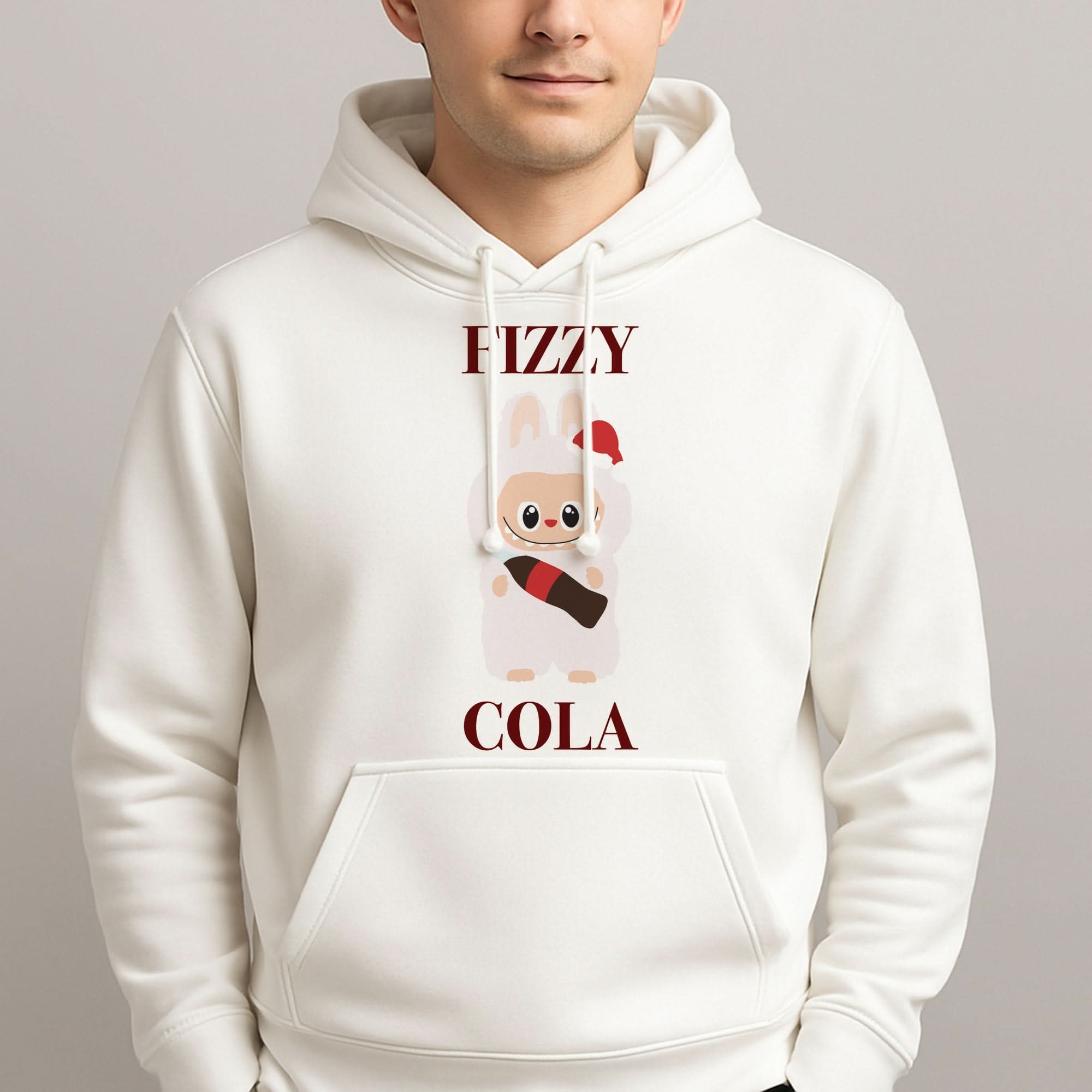 Fizzy Cola Monster Mens Hoodie