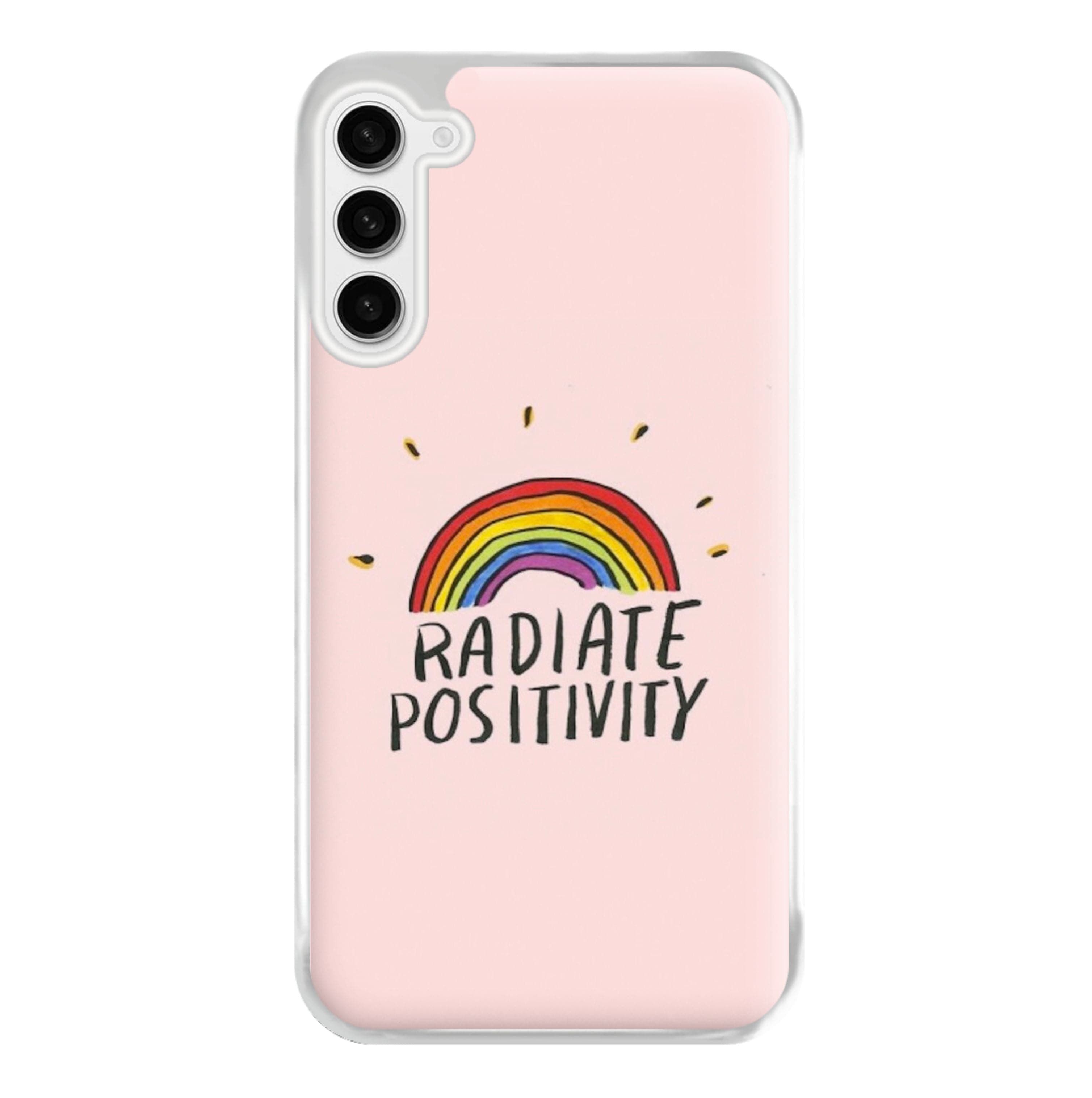 Radiate Positivity Rainbow - Positivity Phone Case