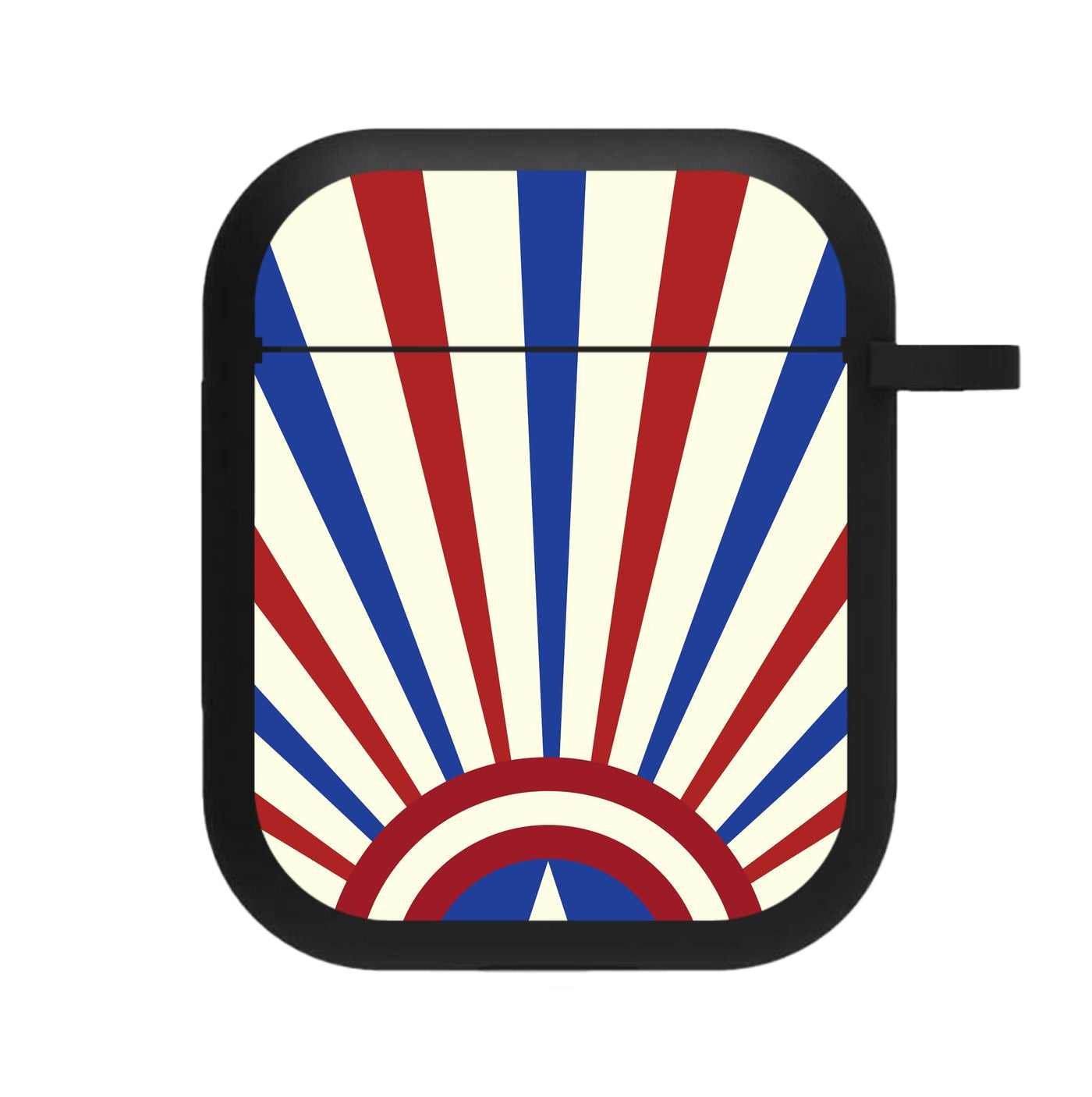 Shield And Stripes AirPods Case