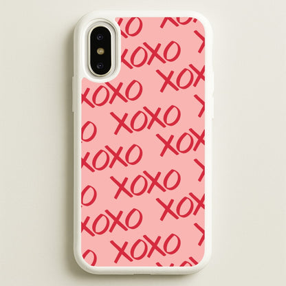 XOXO Pattern iPhone X / XS Case