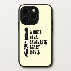 What's Your Favourite Scary Movie Trippy iPhone 14 Pro Case