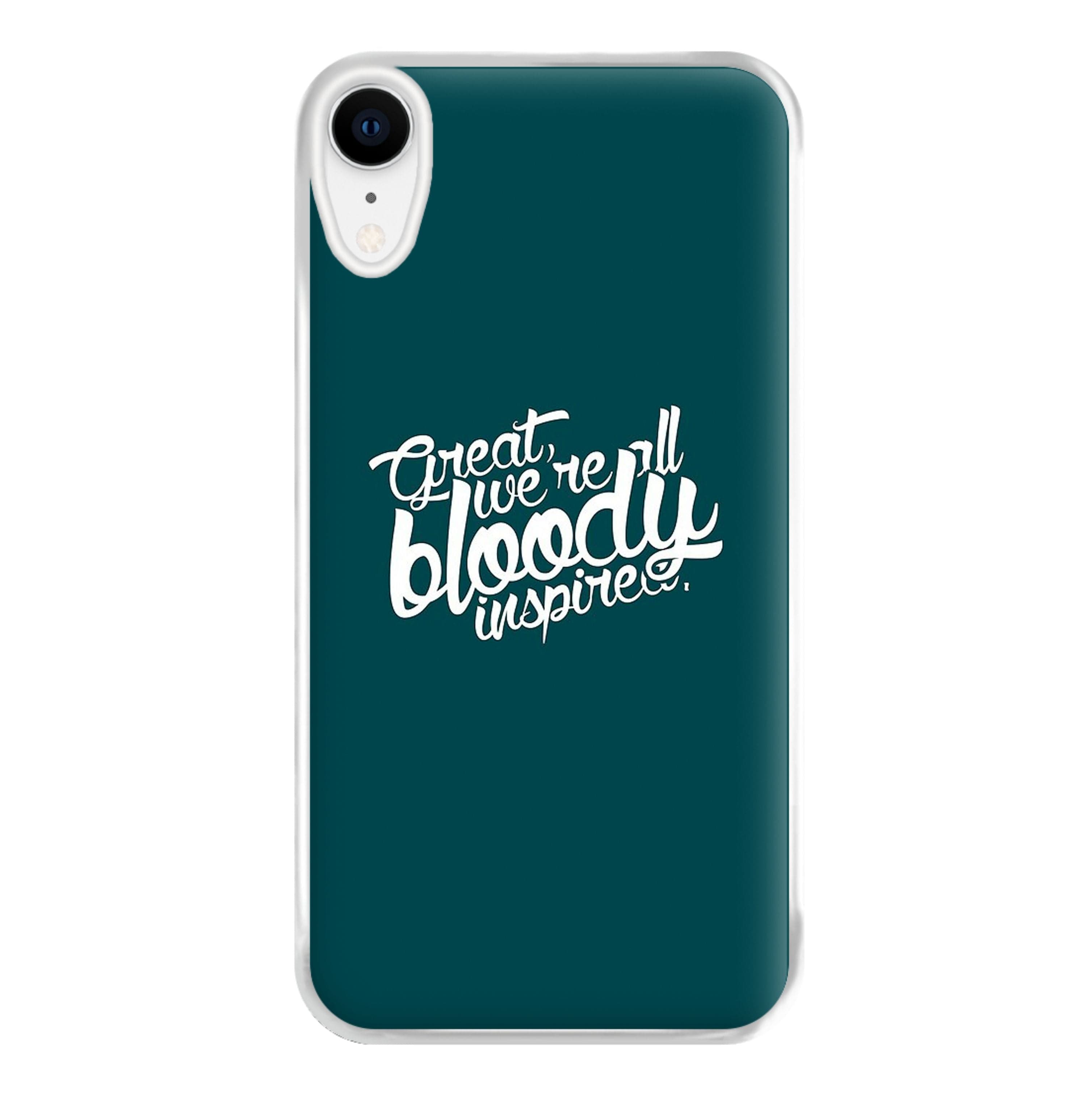 Great, We're All Bloody Inspired - Maze Phone Case