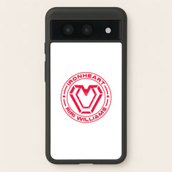 Metal Heart Riri Google Pixel 8a Case