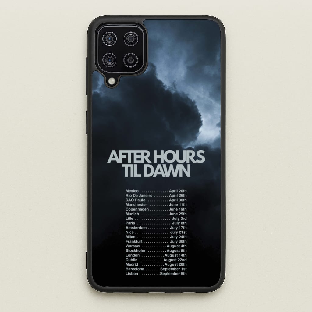 2026 Tour AHTD Galaxy A12 Case