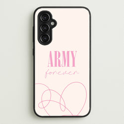 Army Forever Pink Galaxy A14 Case
