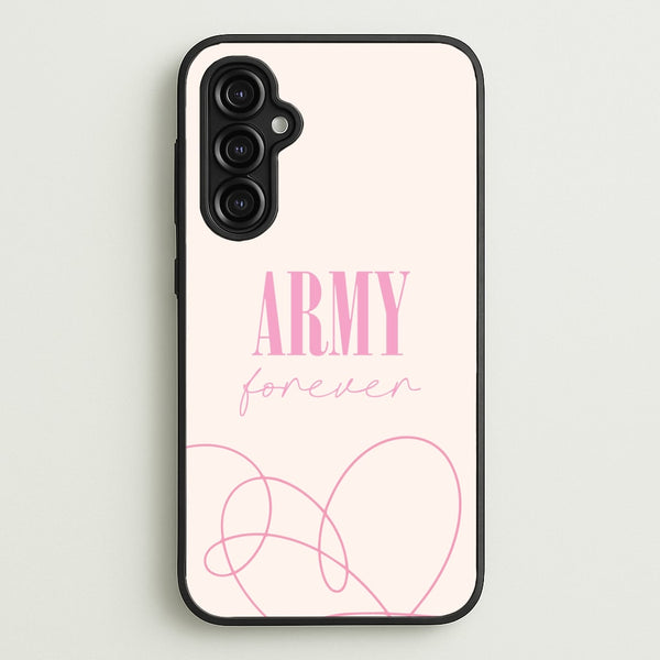 Army Forever Pink Galaxy A14 Case