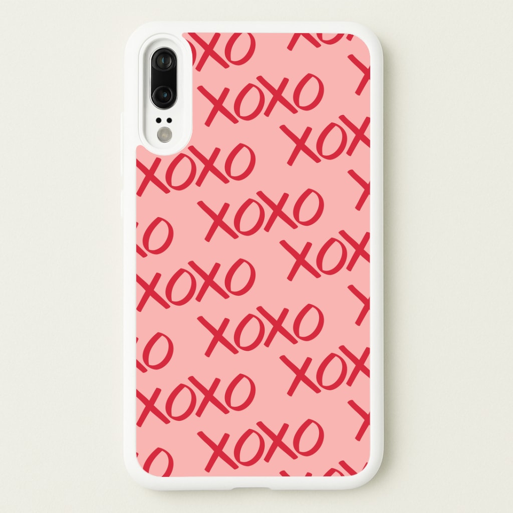 XOXO Pattern Huawei P20 Case