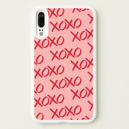 XOXO Pattern Huawei P20 Case