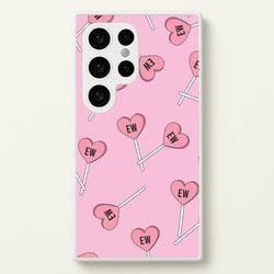 Ew Love Heart Lolipops Pattern Galaxy S24 Ultra Case