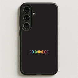 Band Moon Cycle Galaxy S25FE Case