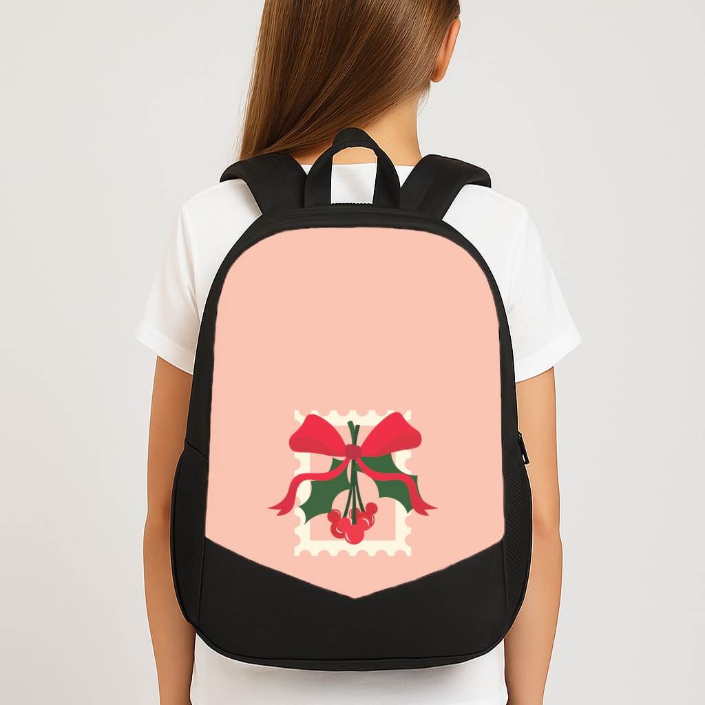 Cartoon Mouse Holly School Bag