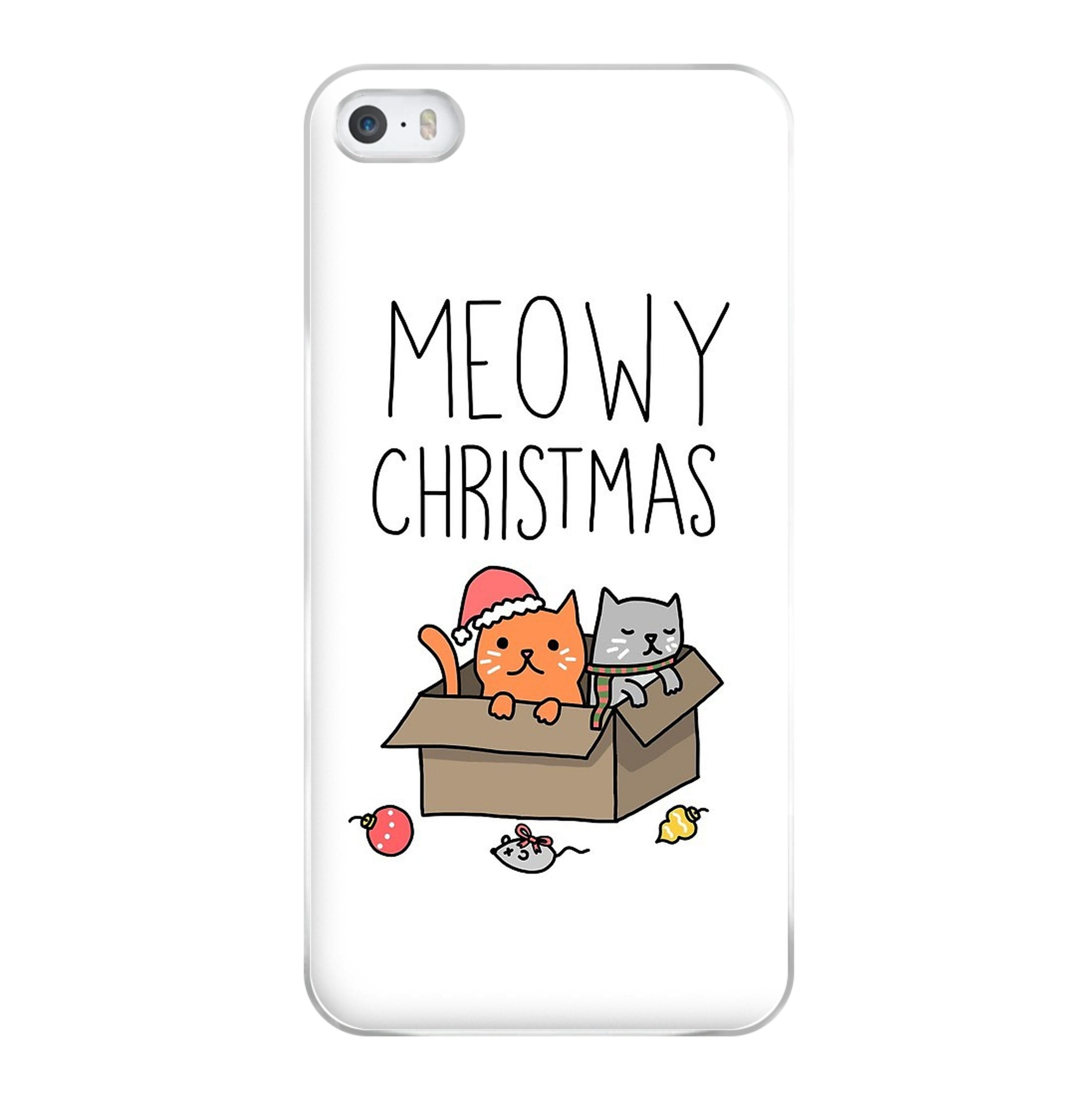 Meowy Christmas Phone Case