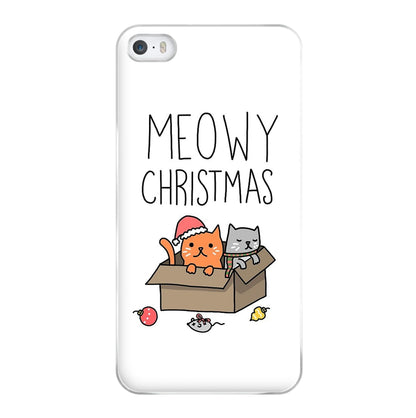 Meowy Christmas Phone Case