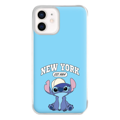 New York Blue Alien iPhone 12 Mini Case