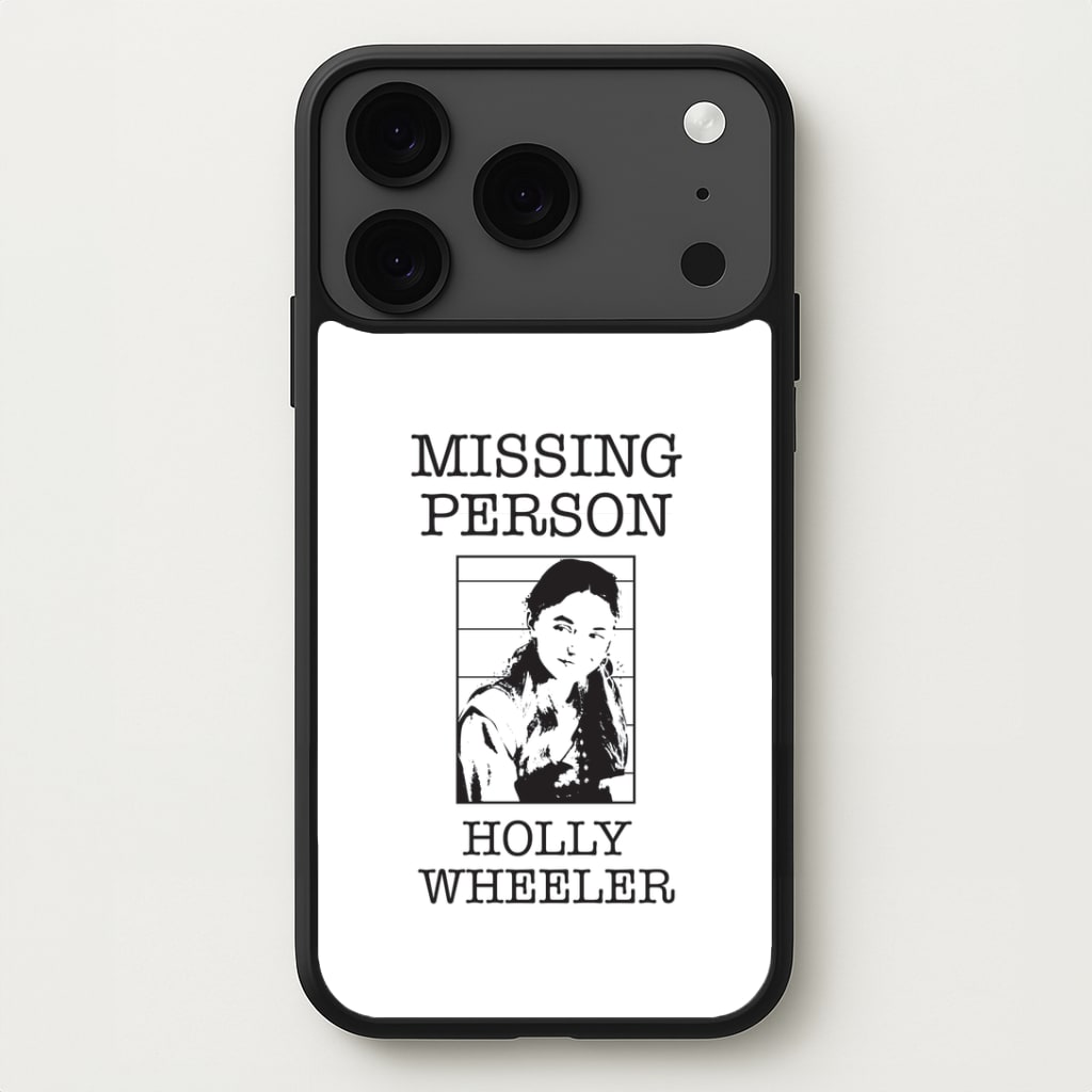 Missing Person Holly iPhone 17 Pro Case