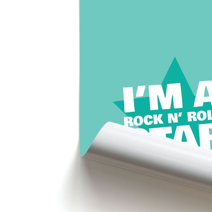 I'm A Rock And Roll Star Poster