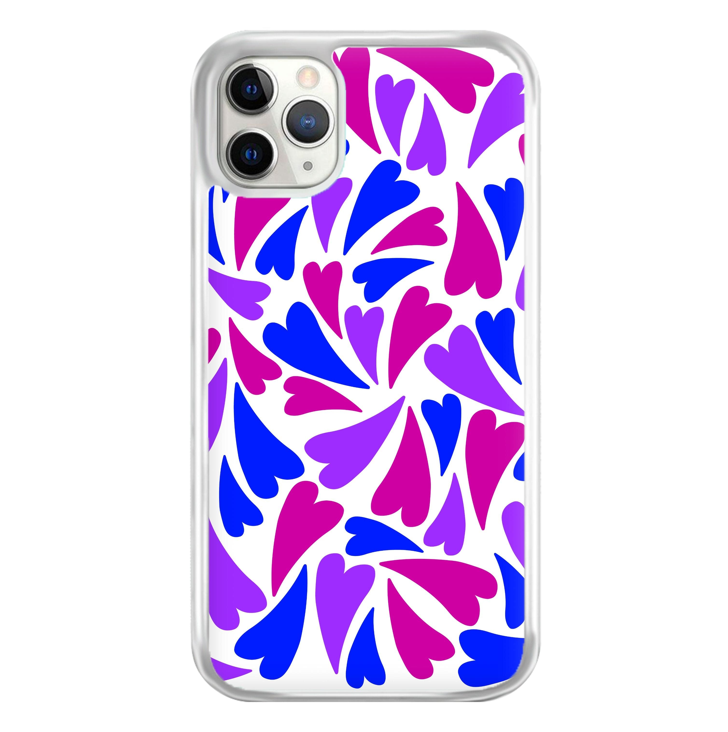 Bisexual Hearts - Pride Phone Case