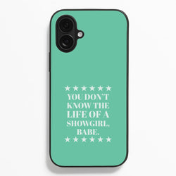 You Don't Know Babe  iPhone 16 Plus Case