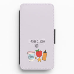 Teacher Starter Kit Flip / Wallet Phone Case