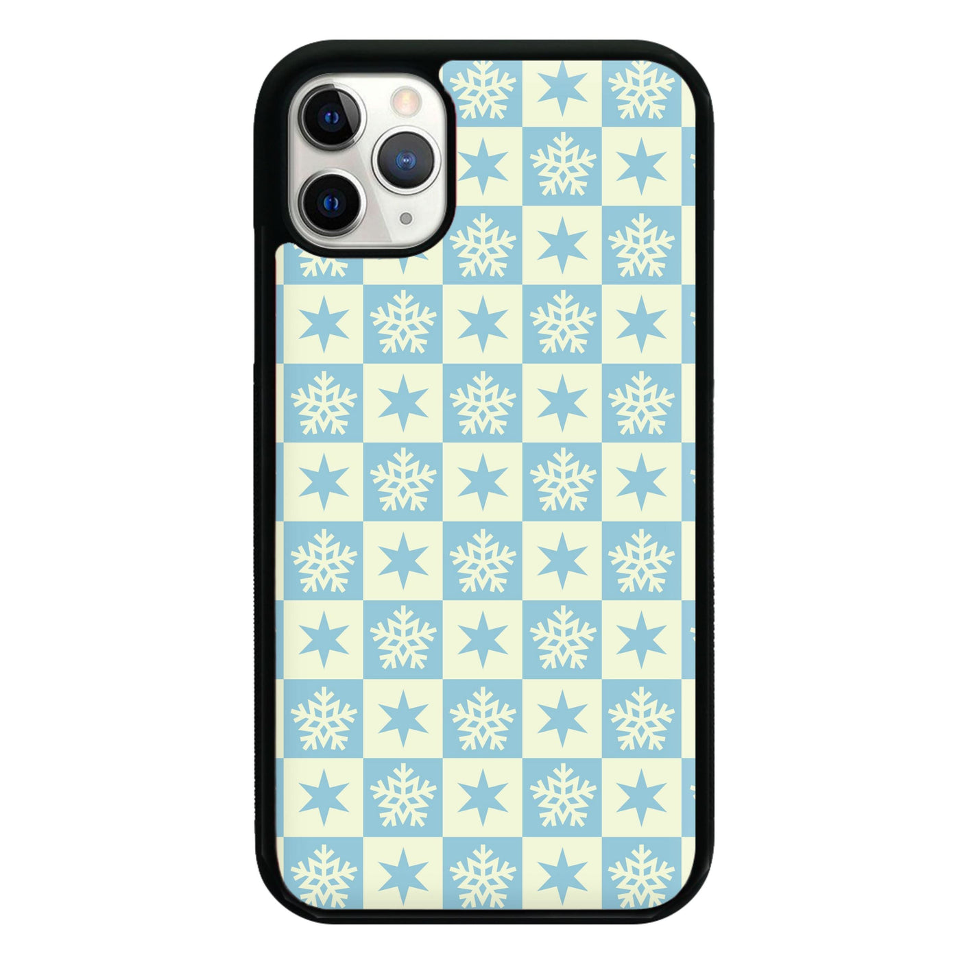 Snow And Star Pattern Phone Case