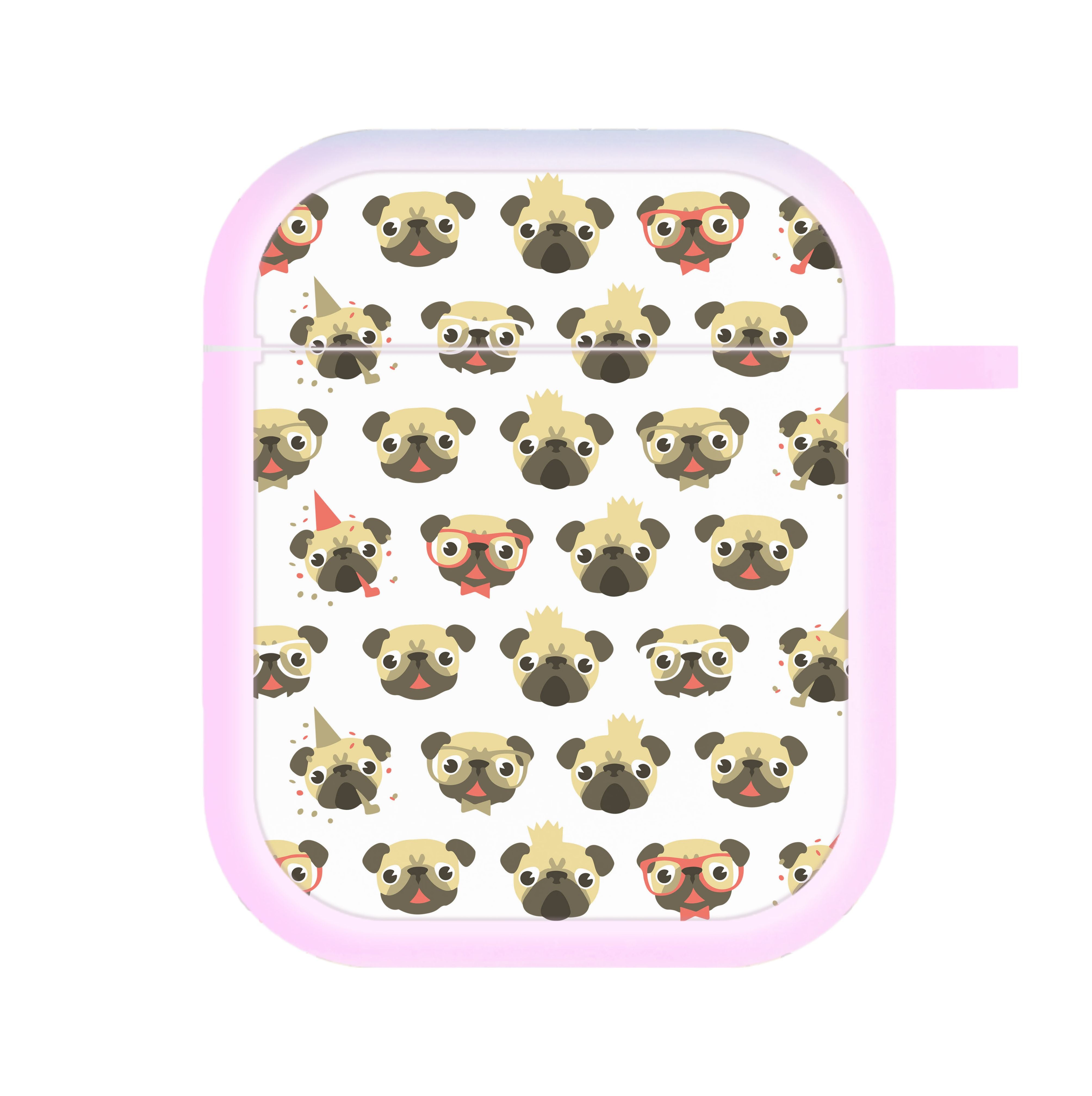 Pug Life - Pug Pattern AirPods Case