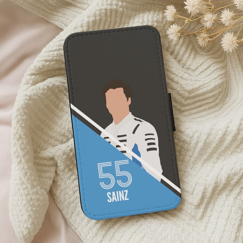 Sainz 2026 Leather Phone Case
