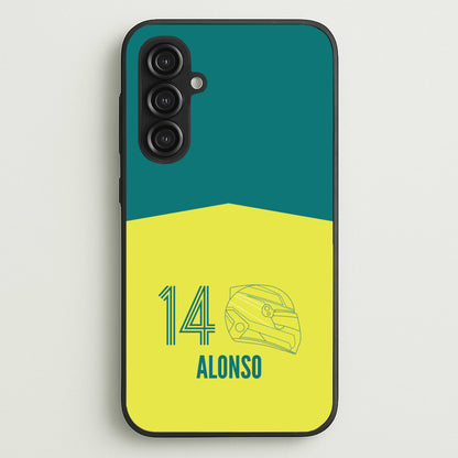 Alonso Helmet 2026 Galaxy S23FE Case