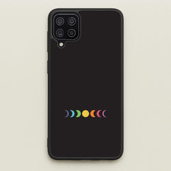 Band Moon Cycle Galaxy A12 Case