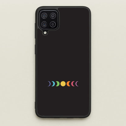 Band Moon Cycle Galaxy A12 Case