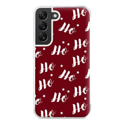 Ho Ho Ho Christmas Pattern Phone Case