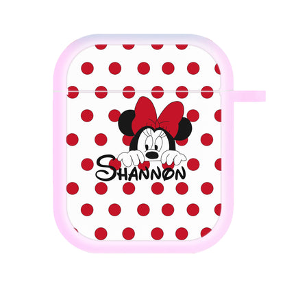 Minnie Mouse - Personalised Fairytale AirPods Case