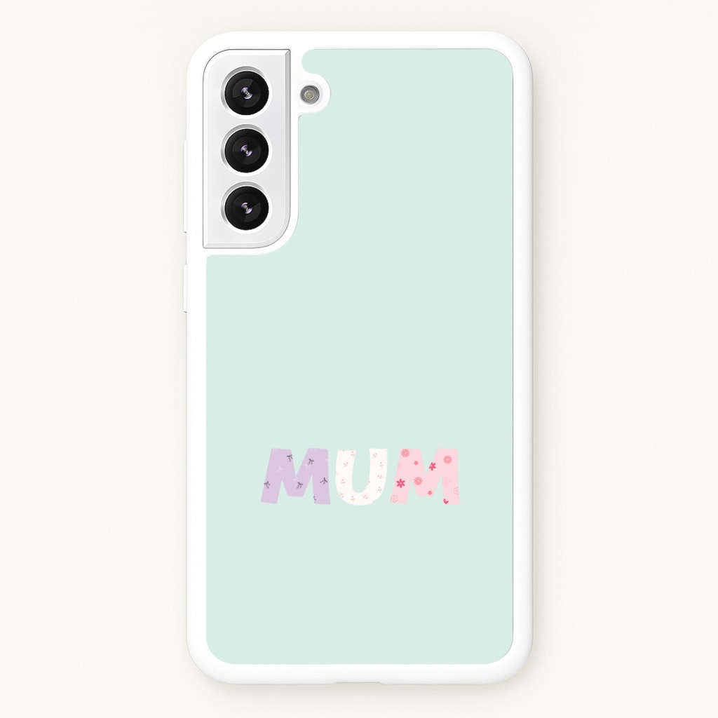 Mum Patchwork Galaxy S21 Case