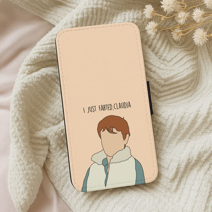 I Just Farted, Claudia Leather Phone Case