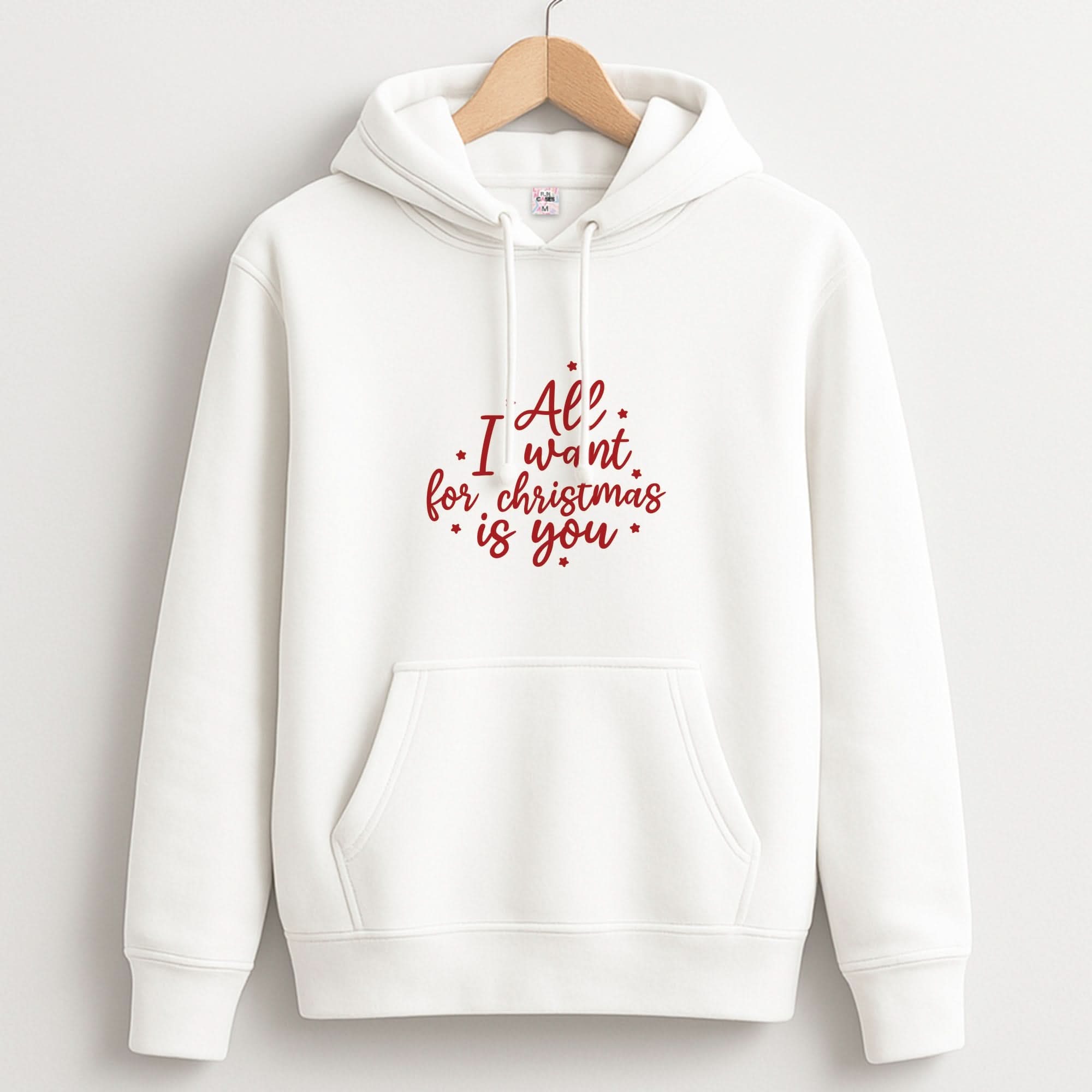 All I Want For Christmas Is You Stars Unisex Hoodie
