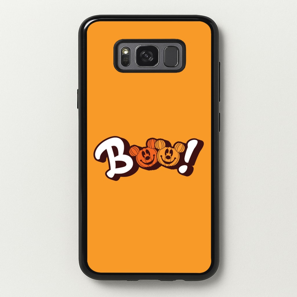 Pumkin Mouse Boo Galaxy S8 Case