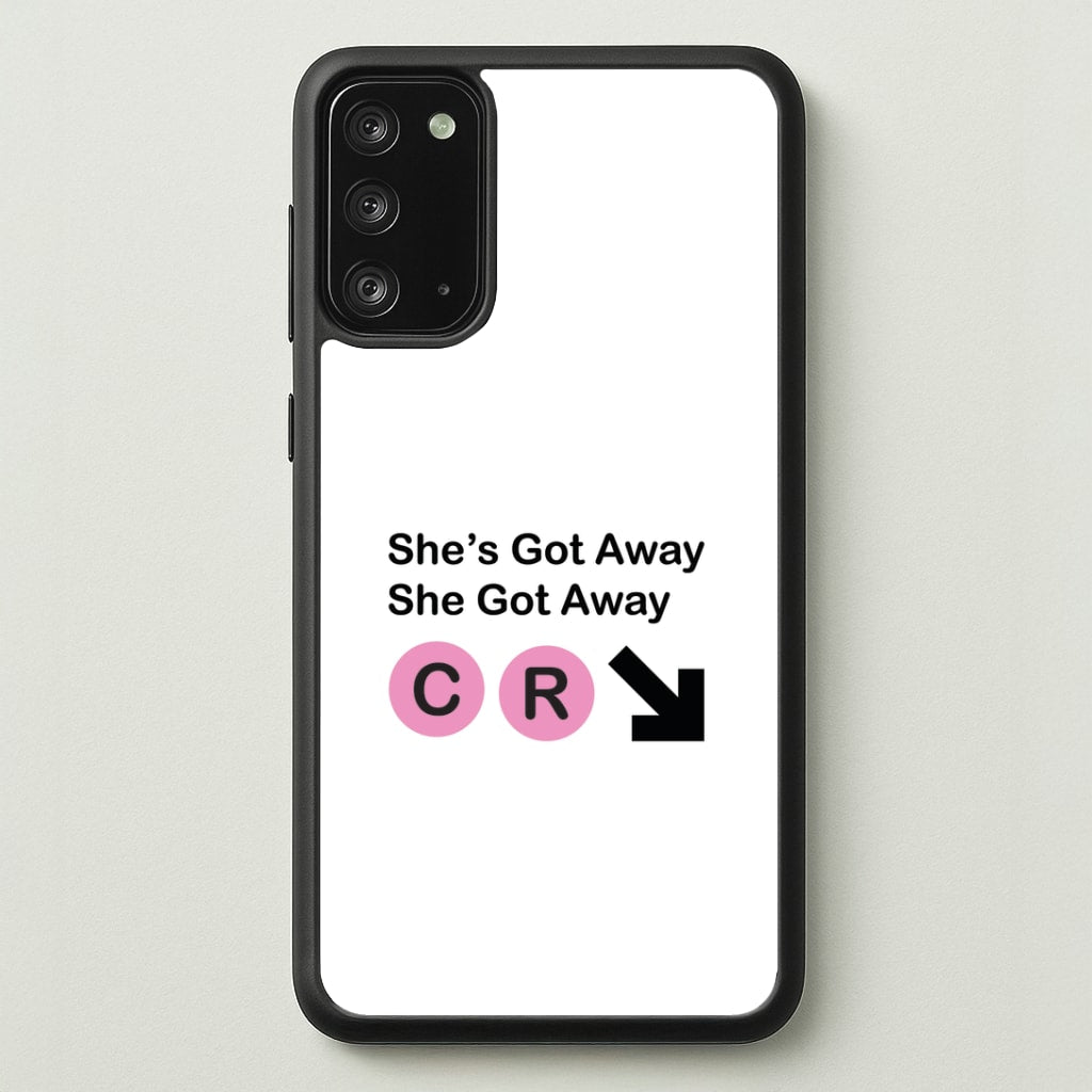 She Got Away Galaxy Note 20 Case