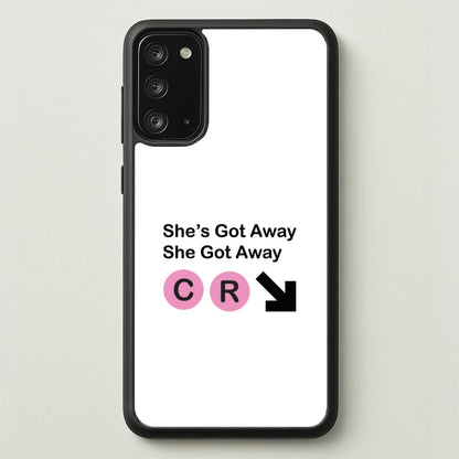She Got Away Galaxy Note 20 Case