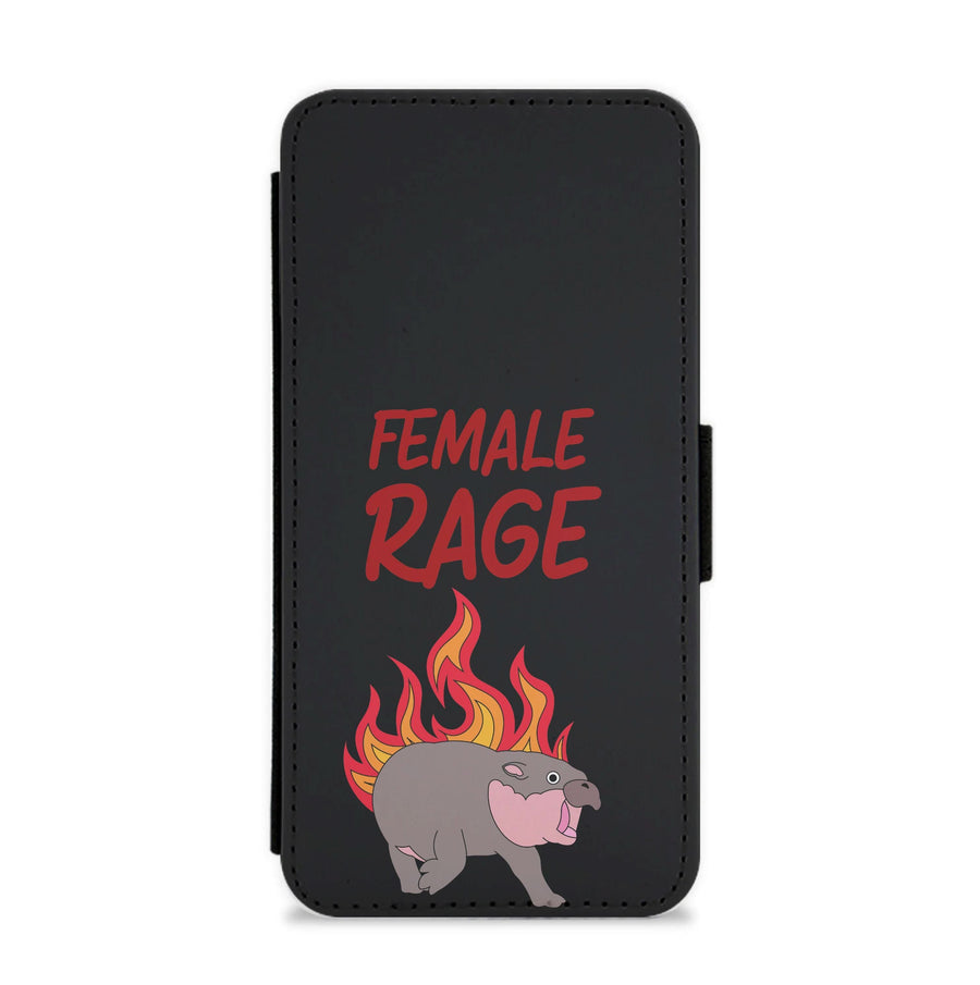 Female Rage Flip / Wallet Phone Case