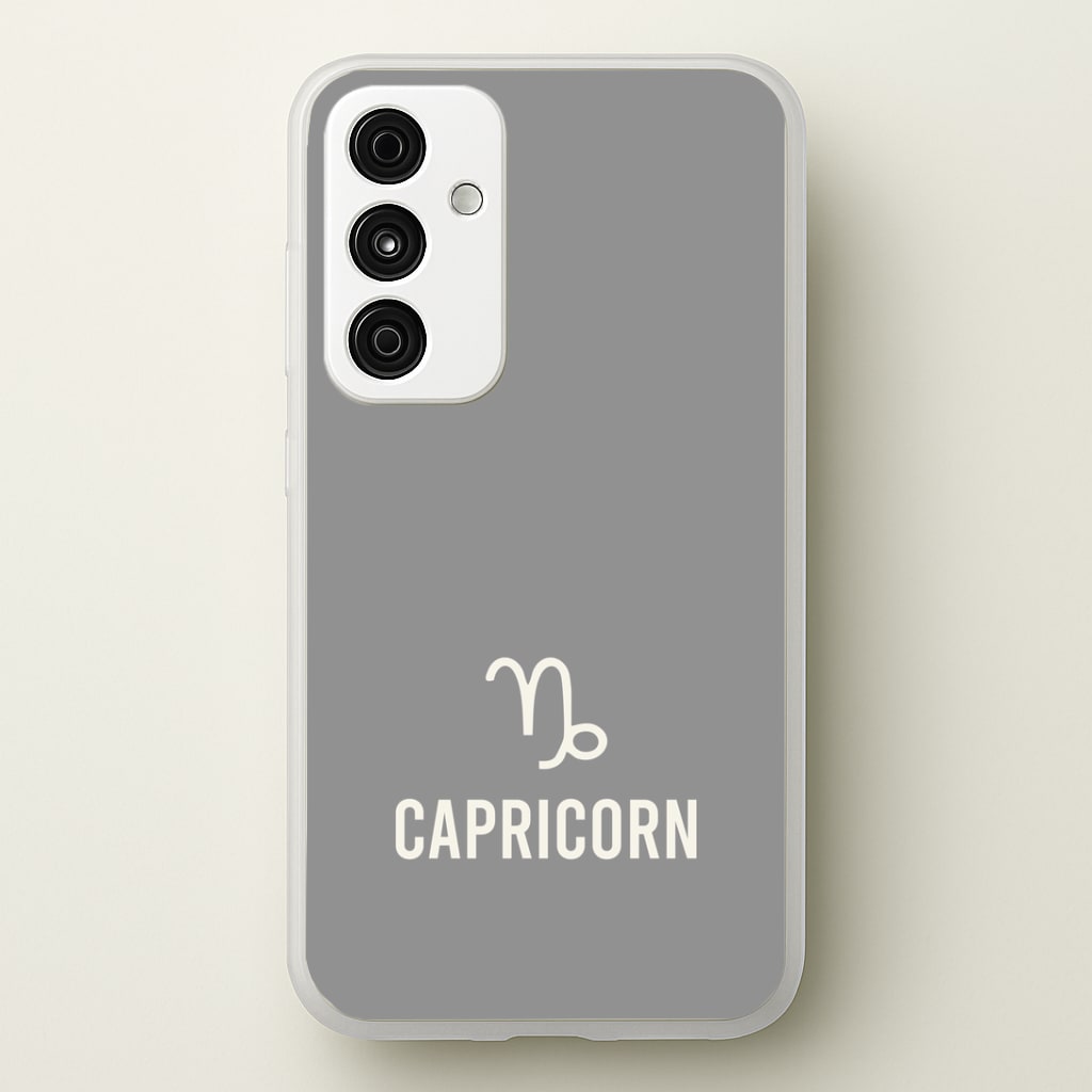 Capricorn Pastel Zodiac Galaxy A55 Case