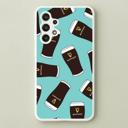 Stout Pint Pattern Galaxy A13 Case