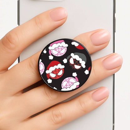 Spider Heroes Christmas Pattern Phone Grip